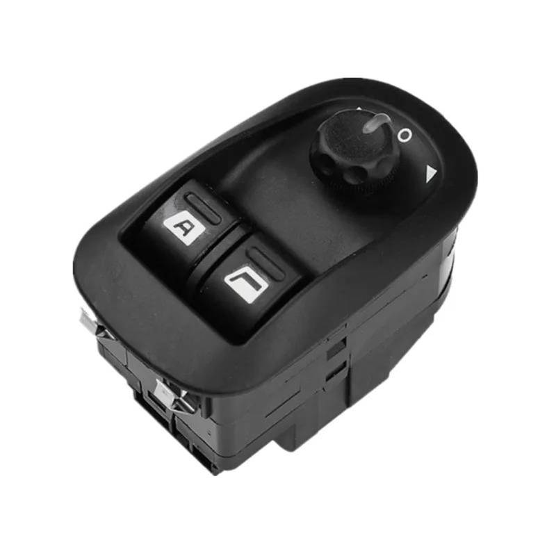 Für 206 1998-2016 Auto Power Fensterheber Schalter Spiegel Glas Einstellung Taste Für 306 1993-2002 6554.WA 6554.WQ Autofenster Knopfschalter(6554.WA) von QDouiMOO