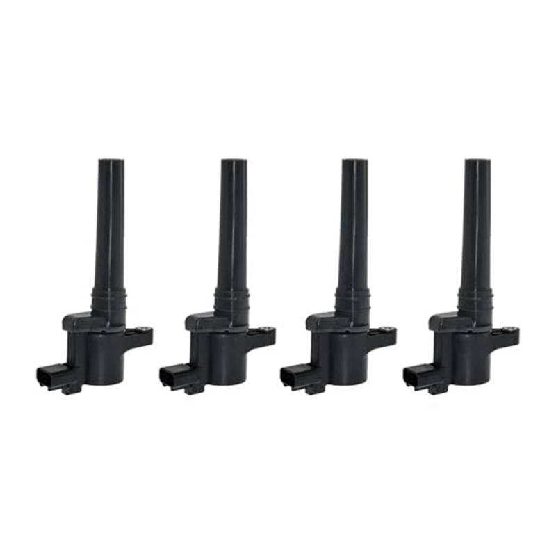 Für Aston Für Martin DB9 V12 6,0 L 8PCS 3Pin Zündspulen 4G43-12A366-AA 4G4312A366AA 4G43-12A366-BA Ersatz Zubehör Zündungseinheit(4PCS) von QDouiMOO