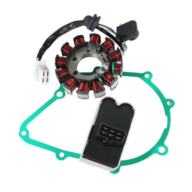 Für C125 Für Super Cub 125 2019-2020-2021 Motorrad Stator Spule Regler Gleichrichter Dichtung Generator Abdeckung Set Zubehör Zündungseinheit von QDouiMOO