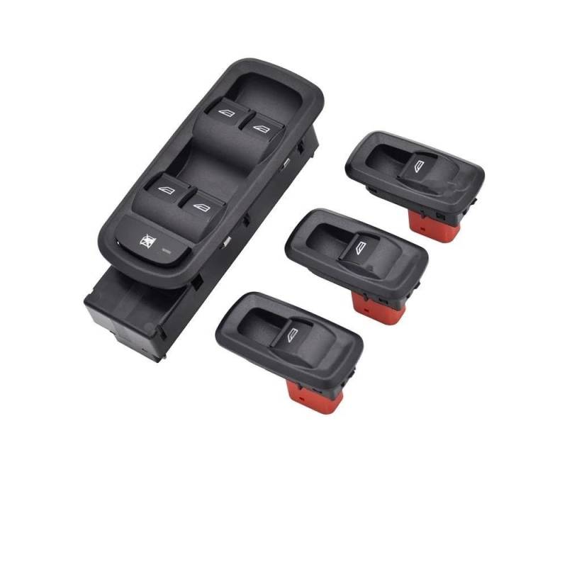 Für Ford Für Fiesta 2008-2013 Elektrische Power Fensterheber Control Schalter Auto Zubehör 8A6T-14529-AA CN15-14529-AB Autofenster Knopfschalter(Set) von QDouiMOO
