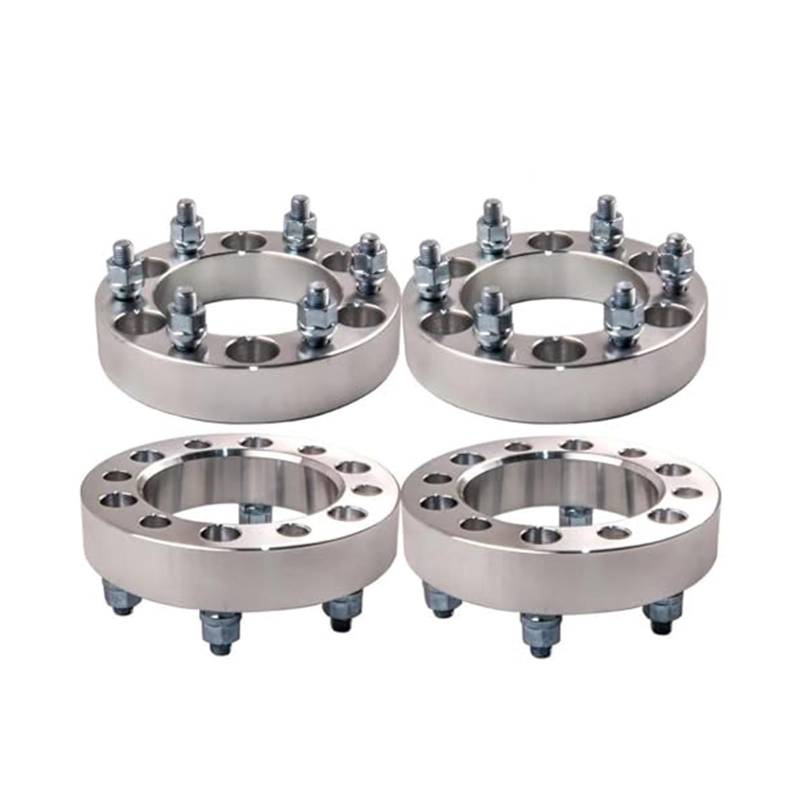 Für Isuzu Für Rodeo Für Trooper 35mm 6 Bolzen 6x139,7 Umbau-Radabstandshalter-Adapter 12x1,5 6x5,5 PCD M12x1,5 Radabstandshalter-Set Spurverbreiterungen Geschmiedet von QDouiMOO