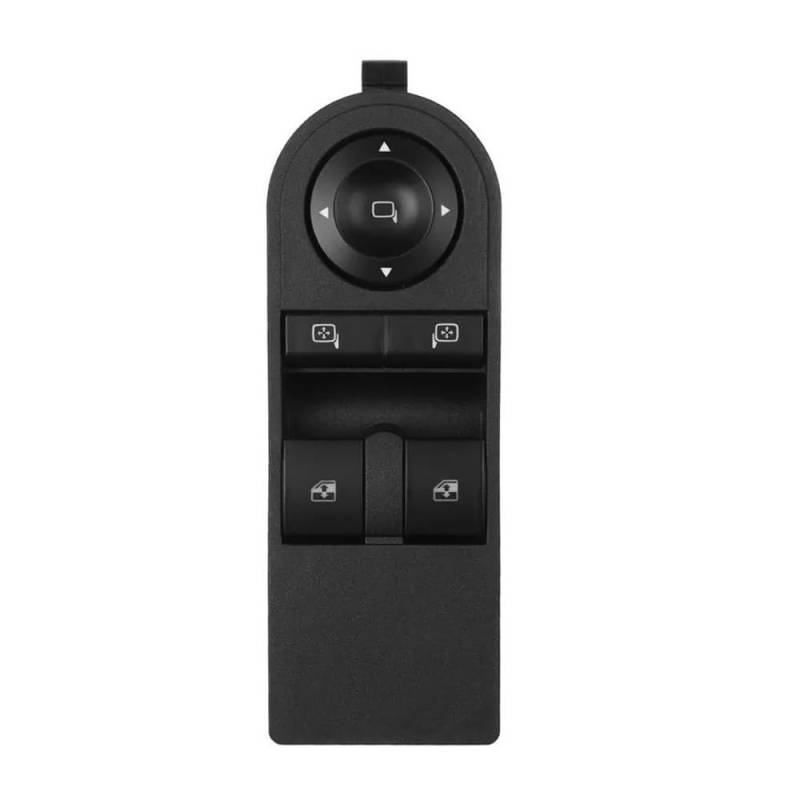 Für Opel Für Astra H 2005-2010 Für Opel Für Zafira B Für Vauxhall Für Astra Fensterheberschalter 13228879 13228877 Fenstersteuerungsschaltertaste Autofenster Knopfschalter(2 Door) von QDouiMOO