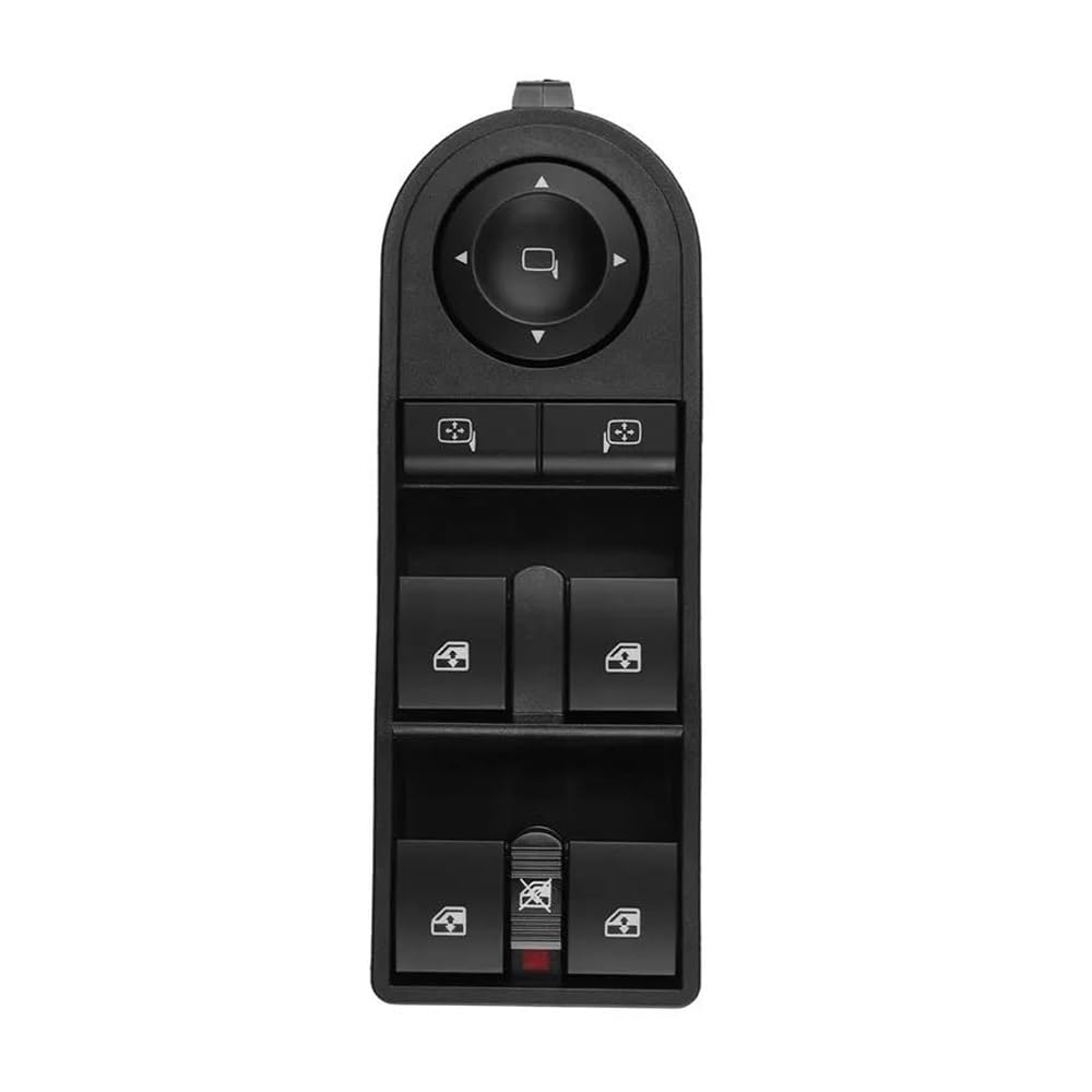 Für Opel Für Astra H 2005-2010 Für Opel Für Zafira B Für Vauxhall Für Astra Fensterheberschalter 13228879 13228877 Fenstersteuerungsschaltertaste Autofenster Knopfschalter(4 Door) von QDouiMOO