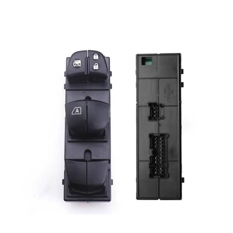 Für Sentra Für Leaf Für Juke Für Qashqai Für Pathfinder 16 + 3-poliger Fensterheberschalter Auf Der Fahrerseite, Hebeknopf, Türschloss 25401-3TA5A Autofenster Knopfschalter(25401-1KA0B) von QDouiMOO