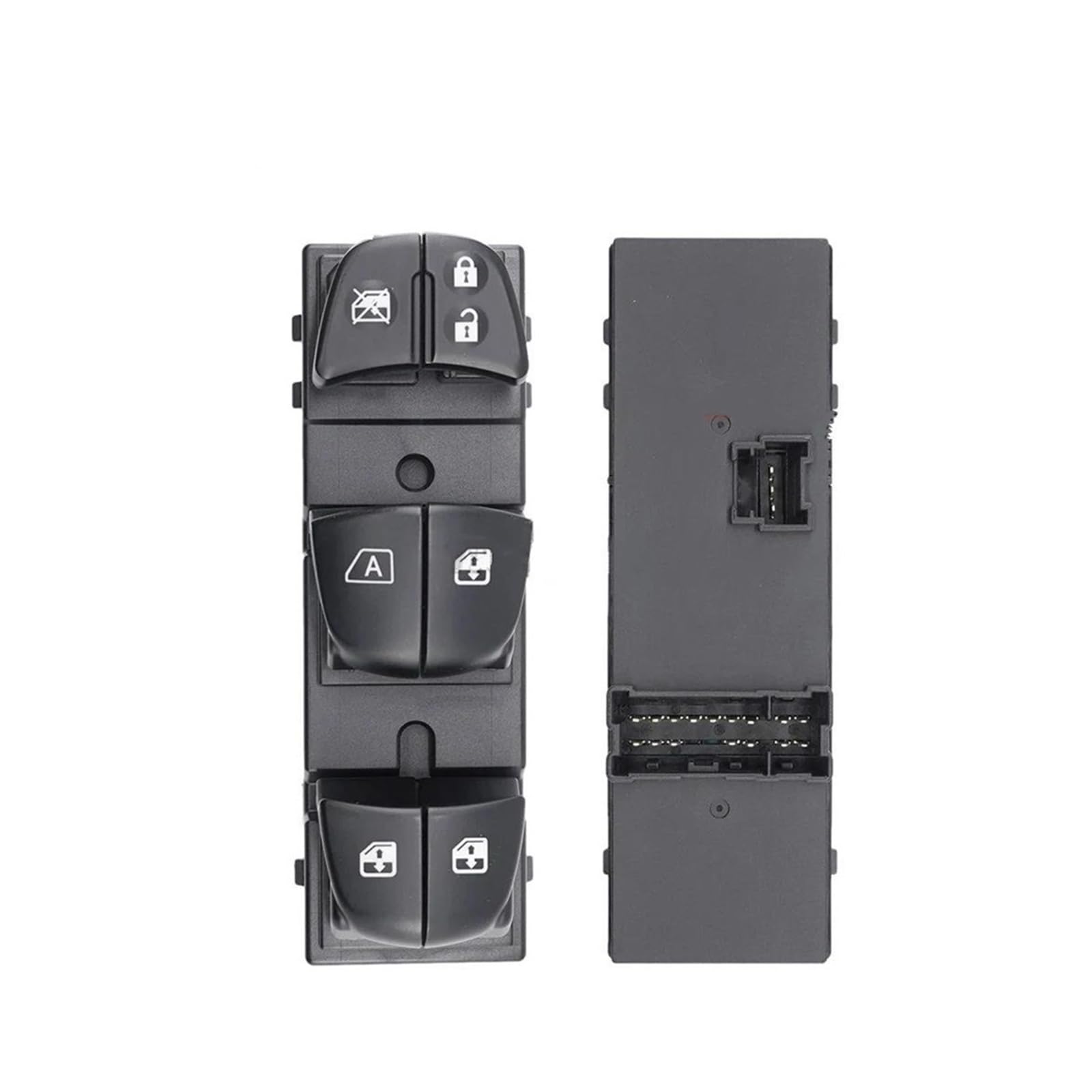 Für Sentra Für Leaf Für Juke Für Qashqai Für Pathfinder 16 + 3-poliger Fensterheberschalter Auf Der Fahrerseite, Hebeknopf, Türschloss 25401-3TA5A Autofenster Knopfschalter(25401-3TA5A) von QDouiMOO