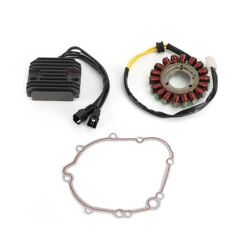 Für Suzuki Für GSXR 600 Für GSX R 750 2006 2007 K6 K7 31401-01H00 32800-02H00 Motor Teile Regler Stator Spule Dichtung Kit Zündungseinheit von QDouiMOO
