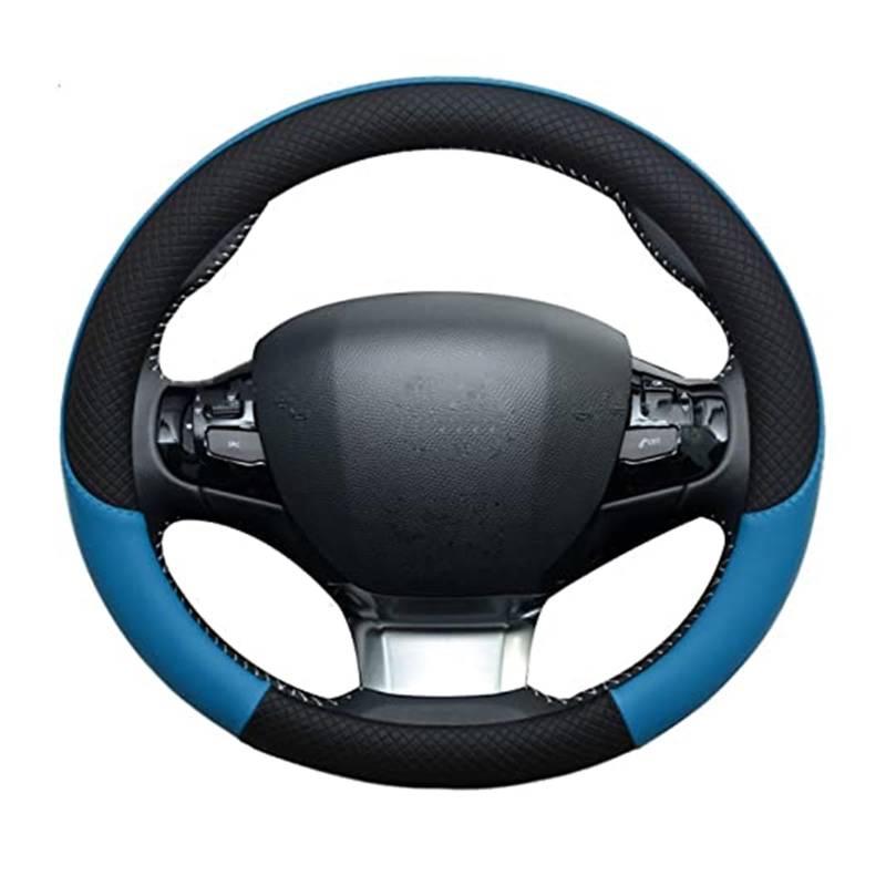 LenkradschutzhüLle Für 308 2014 2015 2016 2017 2018 2019 2020 II T9 308 SW 308 308 CC Auto Lenkrad Abdeckung Plaid rutschfeste Innen(2) von QDouiMOO