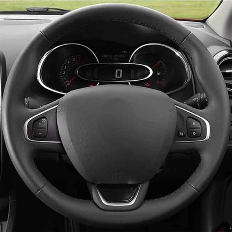 LenkradschutzhüLle Für Clio 4 Für Kaptur Für Captur 2016-2019 Lenkrad Abdeckung DIY Leder Lenkrad Abdeckungen Lenkrad Abdeckung(Light Blue Thread) von QDouiMOO