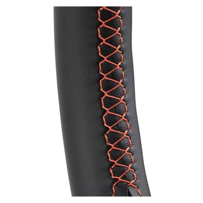 LenkradschutzhüLle Für FIAT Für Scudo 2006 2007 2008 2009 2010 2011 2012 2013 2014-2016 Hand Nähen Auto Lenkrad Abdeckung lenkung Wrap Leder(Orange line) von QDouiMOO