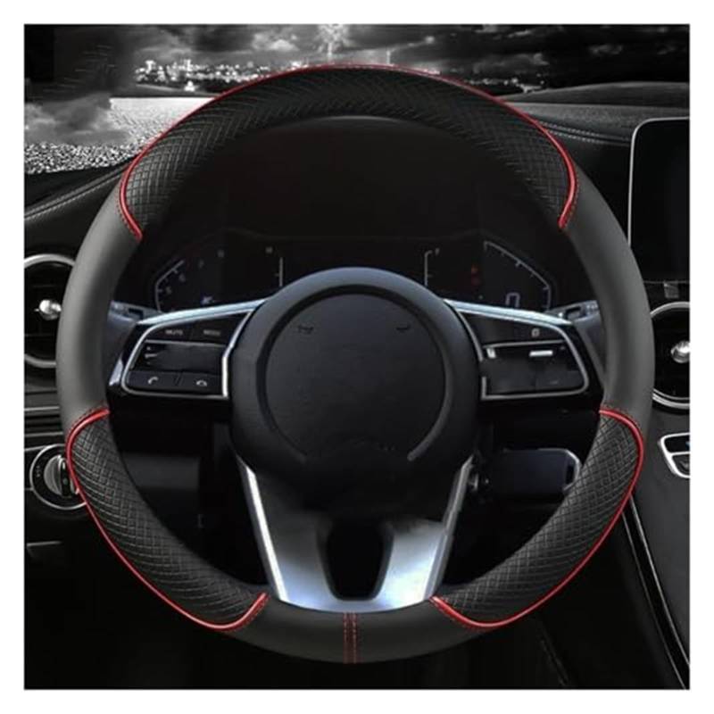 LenkradschutzhüLle Für Toyota Für Yaris Für Kreuz 2020 2021 2022 2023 2024 Carbon Faser Sport Elastische Band Ohne Innen Lenkrad Abdeckung(‎D-red) von QDouiMOO