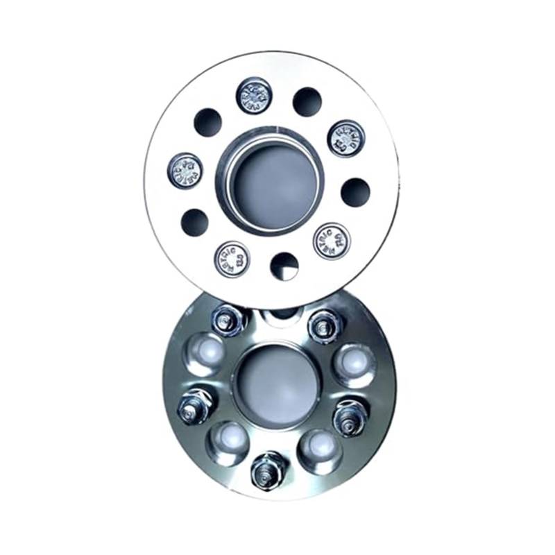 PCD 5x100 Bis 5x112 Nabenzentrierung 57,1–57,1 Mm Radbolzen M12x1,5 Nabenzentrierung Spurverbreiterungen 2 Stück 25 Mm Radadapter Distanzstücke Spurverbreiterungen Geschmiedet von QDouiMOO