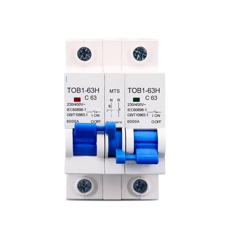 1P + 1P MTS AC Dual Power Manuelle Transfer Switch Circuit Breaker MCB 50HZ/60HZ 1Pcs(32A) von QEJBQKWU