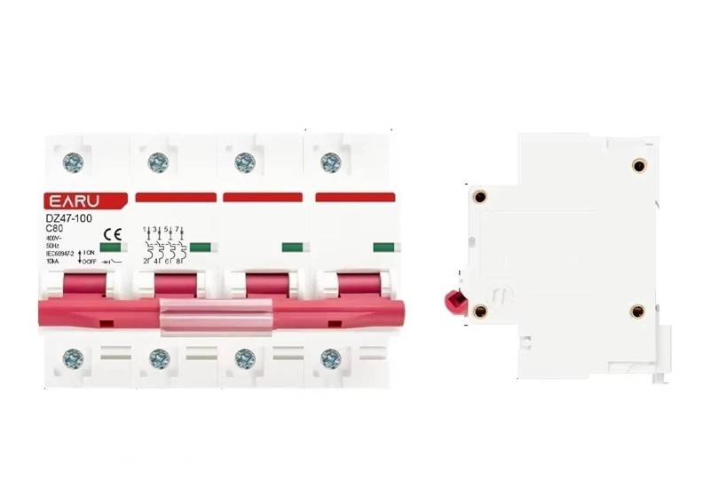 1P 2P 3P 4P DZ47 AC 230V 400V C Typ Mini Circuit Breaker MCB Kurze Überlast Schutz Montieren 1Pcs(2P,63A) von QEJBQKWU