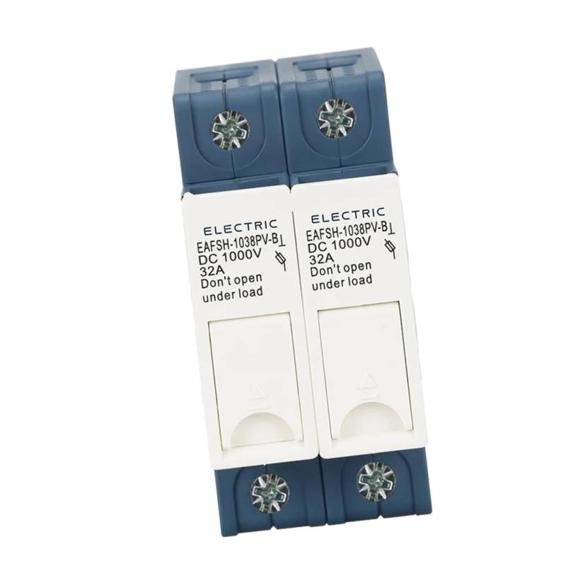 1P 2P 3P 4P Solar DC Sicherungshalter Hochspannung Solar PV DC 1000V Photovoltaik 6A 10A 1St(10A,EAFSH-1038PV-B-4P) von QEJBQKWU