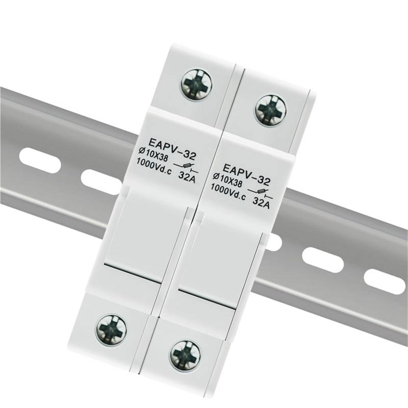 1P 2P Parallel DC Sicherungshalter 10 * 38mm Hochspannung Solar PV 1000V Basis Photovoltaik 1 Stücke(32L-2P-Fuse Base) von QEJBQKWU