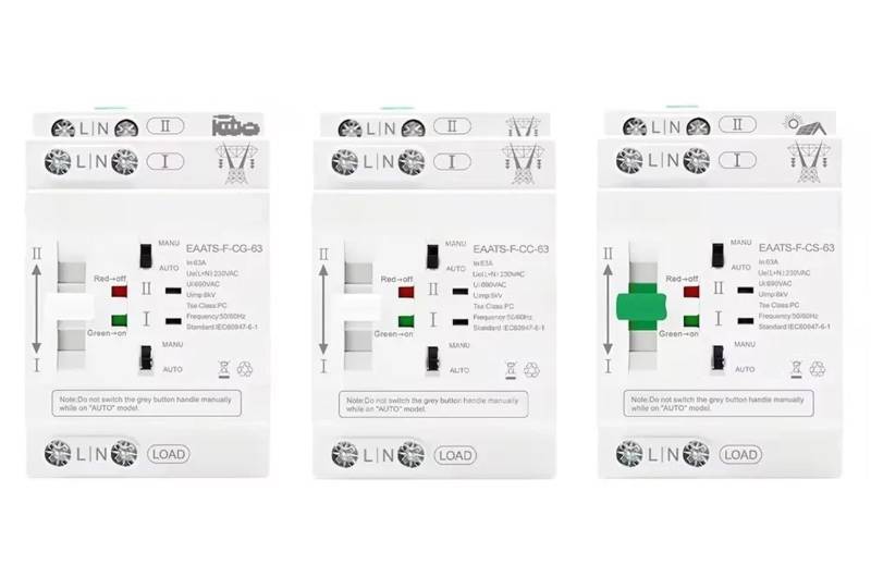 2P 4P 63A AC 220V AC 110V ATS PV Dual Power Automatic Transfer Switch Elektrische Wahlschalter 1Pcs(City Grid-Generator,4P AC 220V) von QEJBQKWU