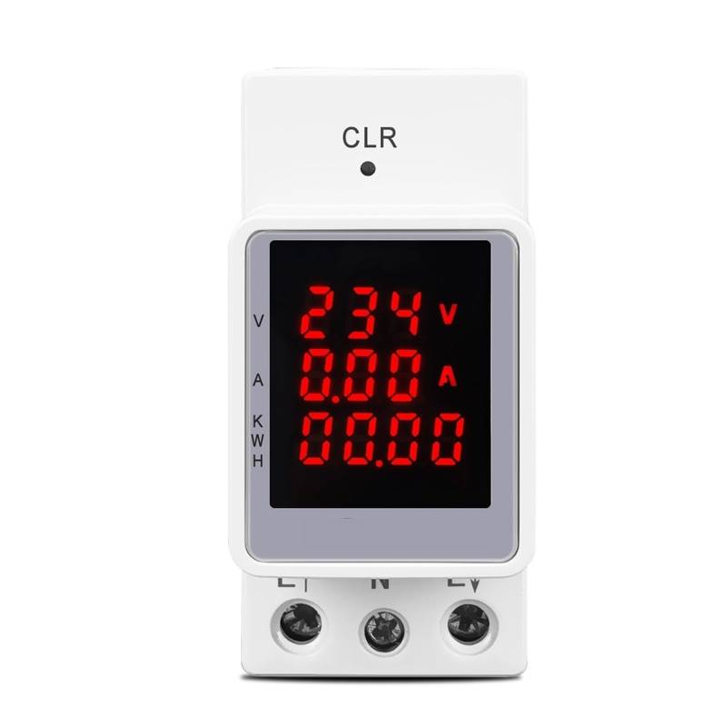 3IN1 AC 110V 220V 100A Spannung Strom KWH Elektrische Energie Monitor Meter 1Pcs von QEJBQKWU
