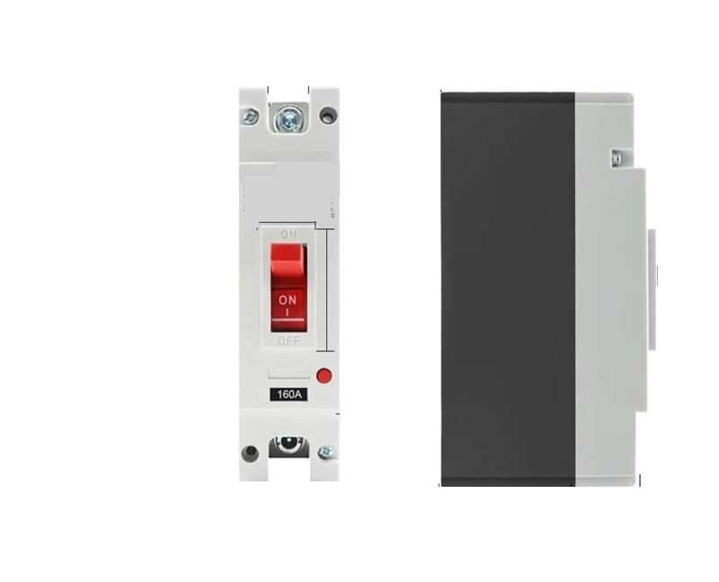 DC 250V 500V DC Solar Kompakt-leistungsschalter MCCB Überlast Schalter Protector 100A 125A 1Pcs(2P,100A) von QEJBQKWU