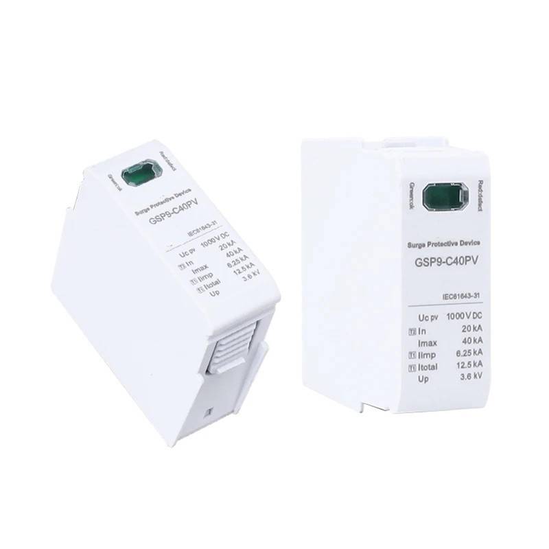 GSP9 SPD-Ersatzpatroneneinsätze for AC DC SPD 275 V 385 V 400 V 440 V 600 V 1000 V 1500 V, 1 Stück(DP40-275VAC(2P-4P)) von QEJBQKWU