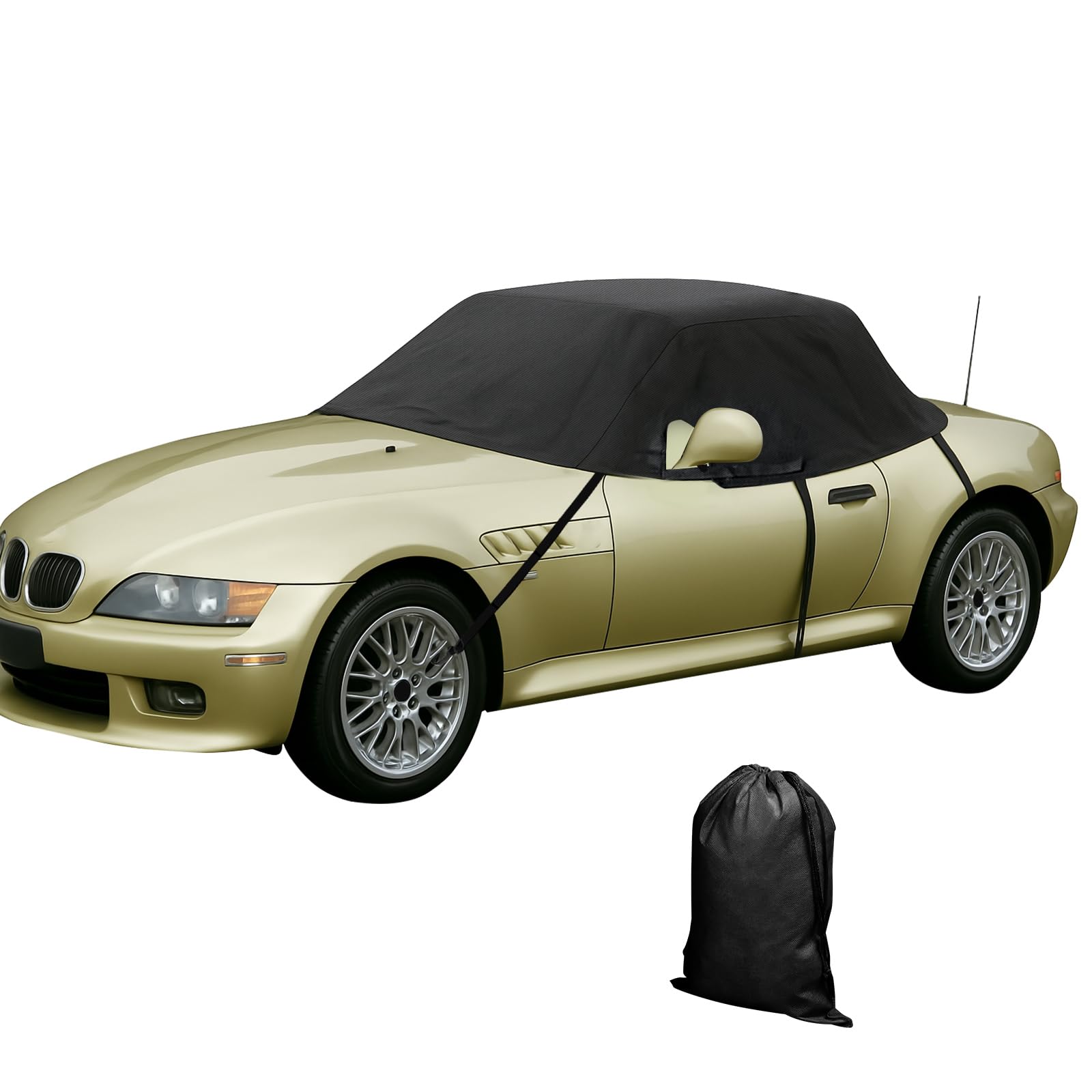 Halbgarage für BMW Z3 1995-2001, 420D Oxford Wasserdicht Outdoor Halbgarage Autoabdeckung UV-beständig Sonne Schnee Regen Staub Allwetterschutz Halbgarage für BMW Z3 1995-2001, 420D Oxford Wasserdicht Outdoor Halbgarage Autoabdeckung UV-beständig Sonne Schnee Regen Staub Allwetterschutz von QENETY