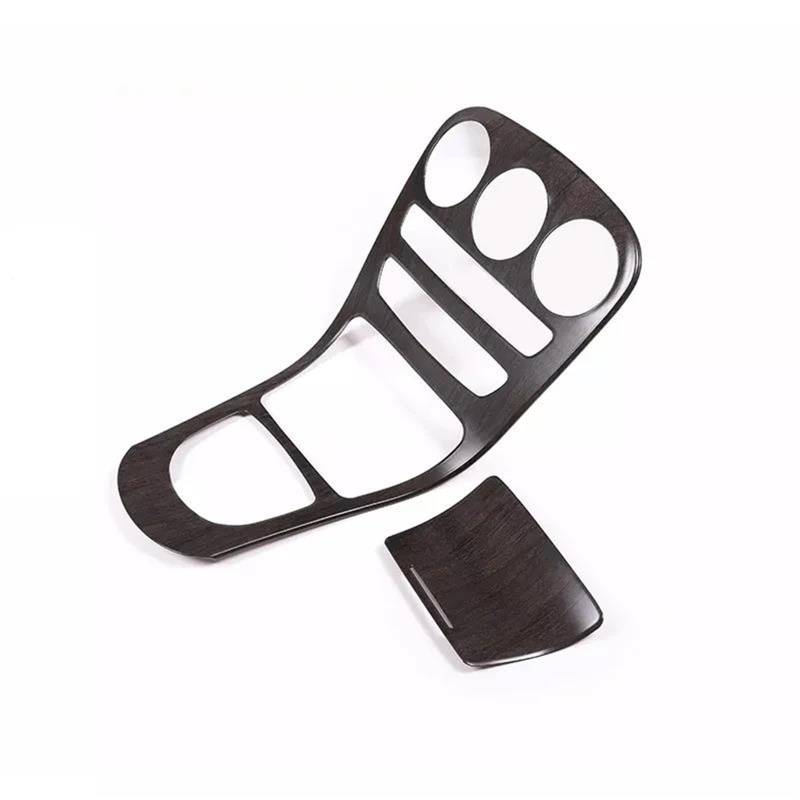 Interieur Dekor 1 Set Auto Interior Center Console Gear Shift Panel Cover Trim Für Benz Für C GLC Klasse Für W205 X253 Interieur TüRverkleidungen Dekor(Oak Wood Grain) von QFJFBGGH