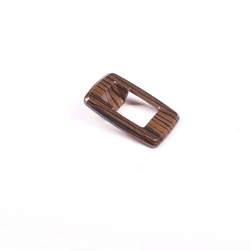 Interieur Dekor 1 Stück Für X1 F48 2016–2018 Carbon-Muster ABS Chrom Innen Schwanz Tür Schalter Rahmen Knopfabdeckung Interieur TüRverkleidungen Dekor(Pine wood grain) von QFJFBGGH