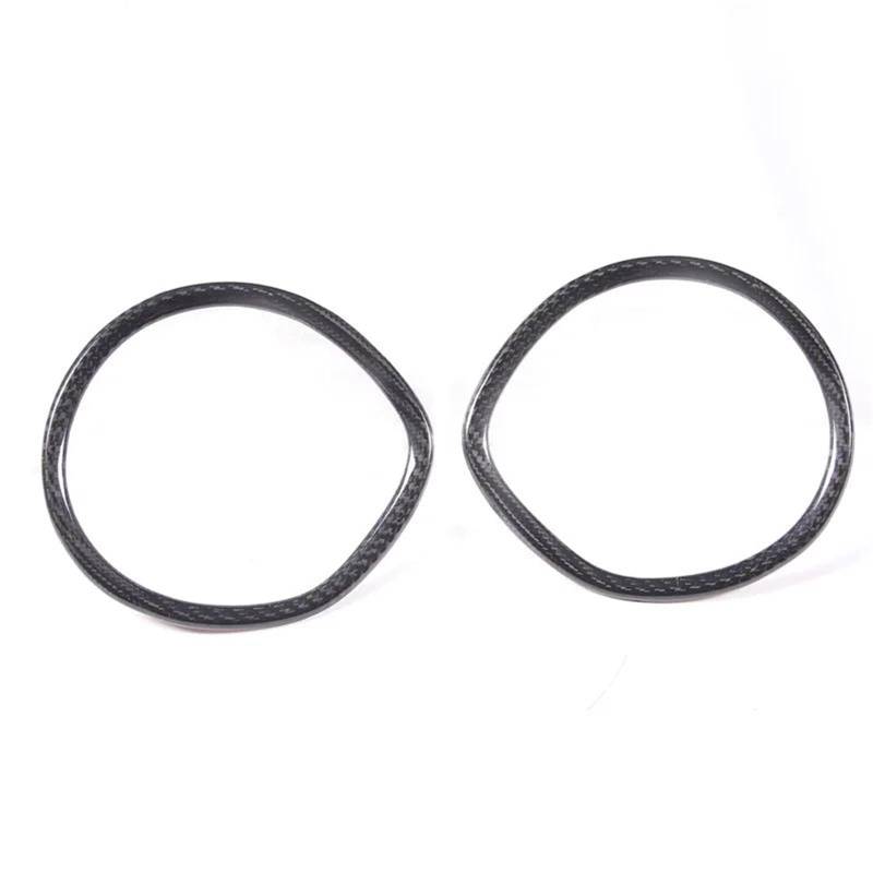 Interieur Dekor 2 Stück Carbon Fiber Styling Armaturenbrett Gauge Ring Set Zieraufkleber Für Maserati Für Ghibli 2014-2019 Interieur TüRverkleidungen Dekor(Style 1) von QFJFBGGH