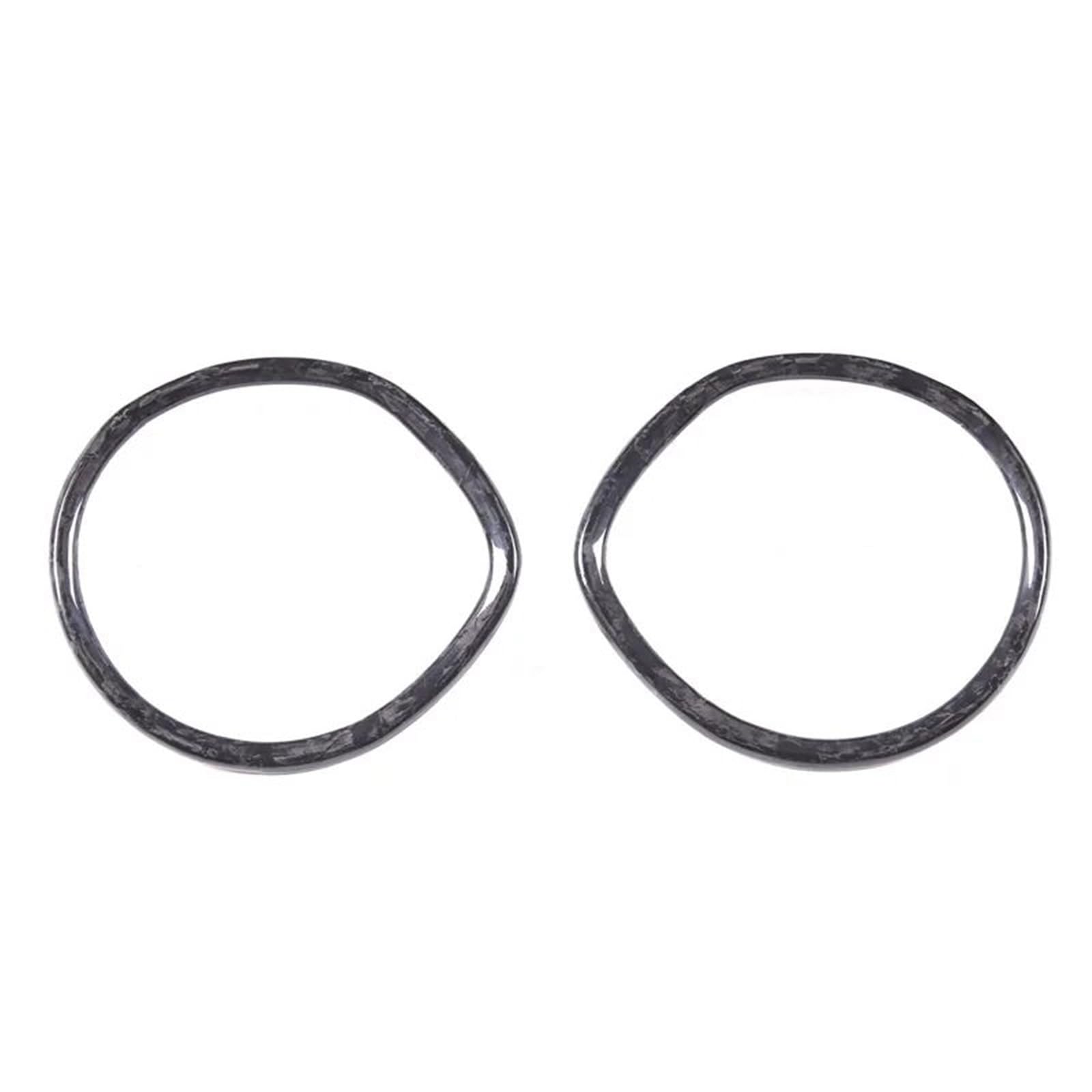 Interieur Dekor 2 Stück Carbon Fiber Styling Armaturenbrett Gauge Ring Set Zieraufkleber Für Maserati Für Ghibli 2014-2019 Interieur TüRverkleidungen Dekor(Style 2) von QFJFBGGH