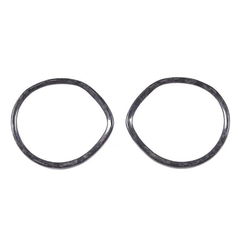 Interieur Dekor 2 Stück Carbon Fiber Styling Armaturenbrett Gauge Ring Set Zieraufkleber Für Maserati Für Ghibli 2014-2019 Interieur TüRverkleidungen Dekor(Style 2) von QFJFBGGH