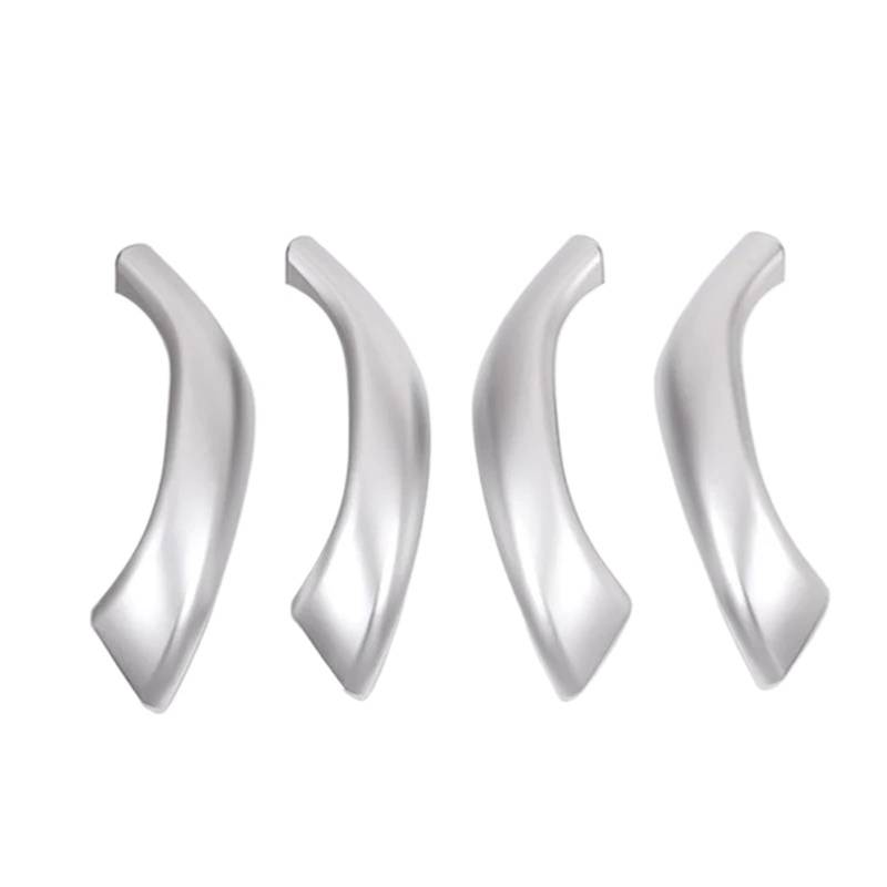 Interieur Dekor 4 Stücke ABS Für X1 F48 2016-2019 Für X2 F47 2018 2019 Auto Innen Tür Griff Trim Abdeckung Interieur TüRverkleidungen Dekor(Silber) von QFJFBGGH