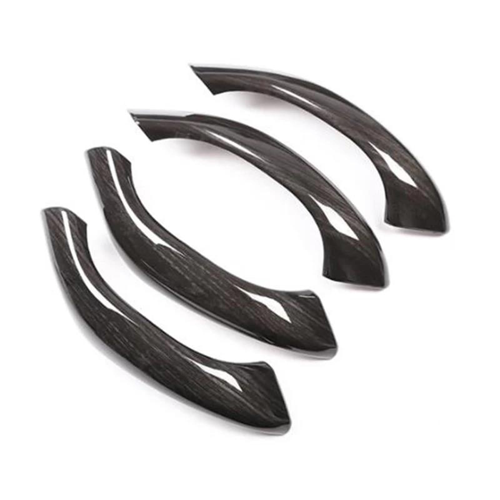Interieur Dekor 4 Stücke ABS Für X1 F48 2016-2019 Für X2 F47 2018 2019 Auto Innen Tür Griff Trim Abdeckung Interieur TüRverkleidungen Dekor(Wood grain) von QFJFBGGH