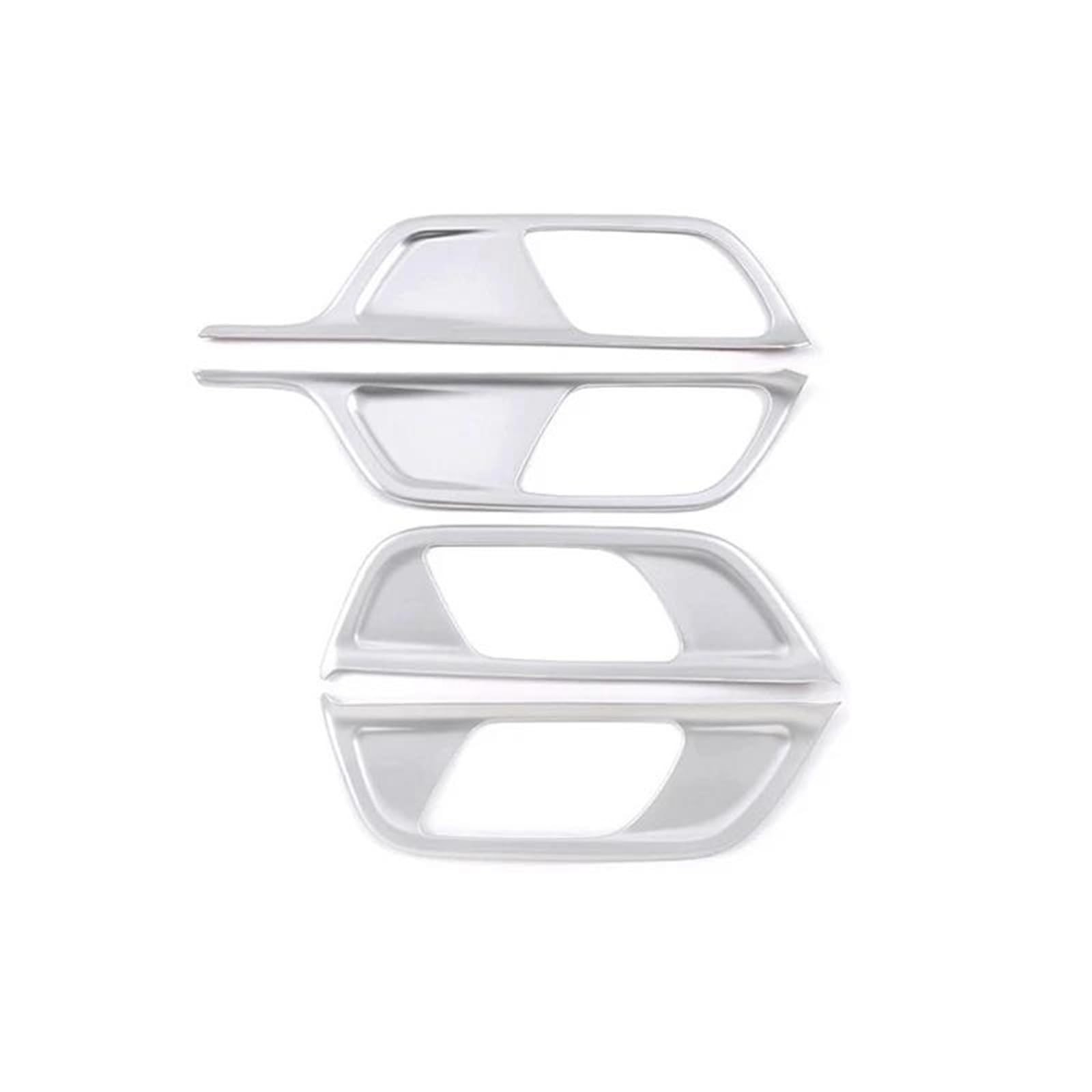 Interieur Dekor 4 Stücke Auto Tür Innen Griff Panel Für Benz Für B GLB Klasse Für W247 X247 Dekoration Rahmen Abdeckung Innen Interieur TüRverkleidungen Dekor(Silber) von QFJFBGGH