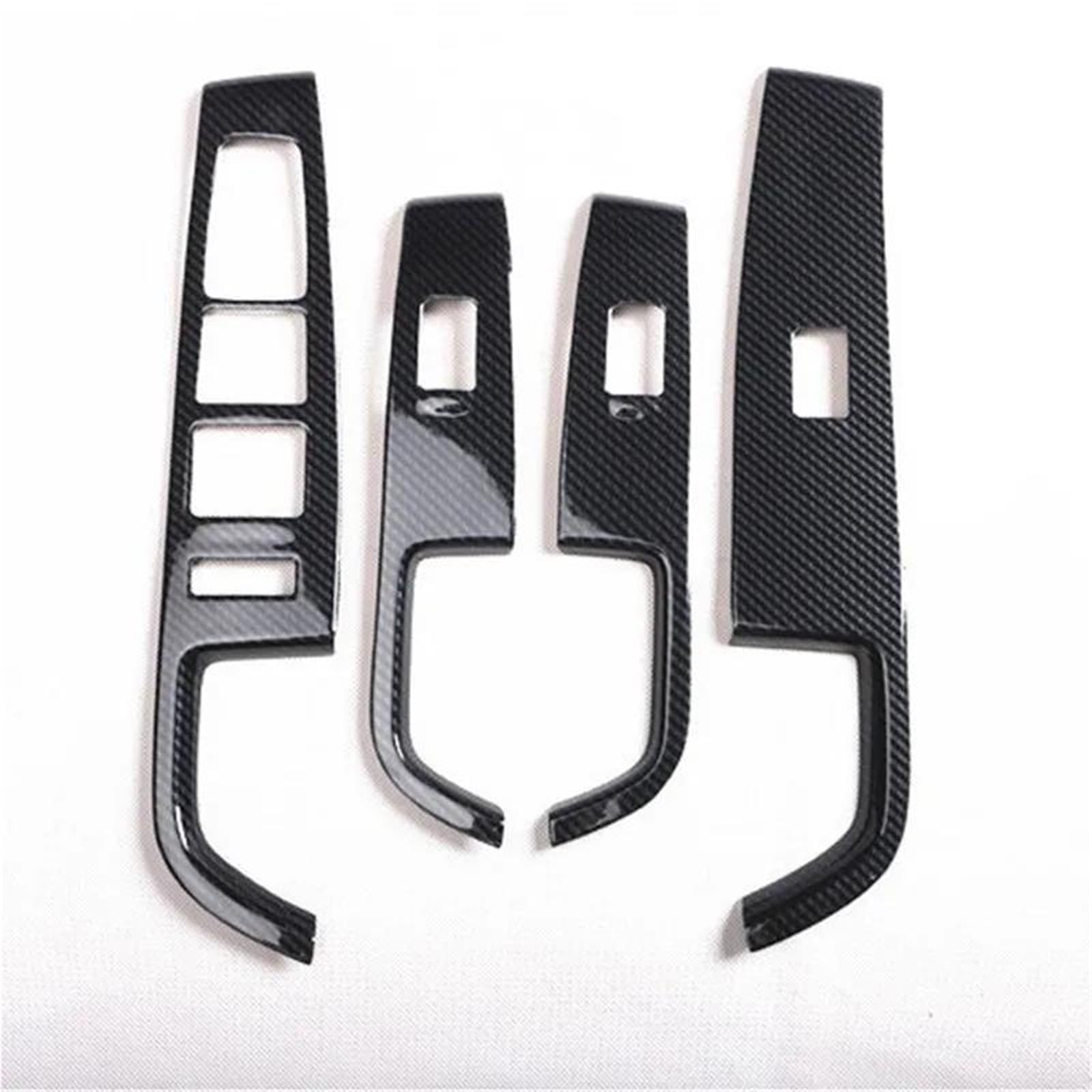 Interieur Dekor ABS Auto Fensterheber Panel Abdeckung Trim Deocration Auto Aufkleber Für Hyundai Für Sonata 9th 2015-2018 Interieur TüRverkleidungen Dekor(RHD) von QFJFBGGH