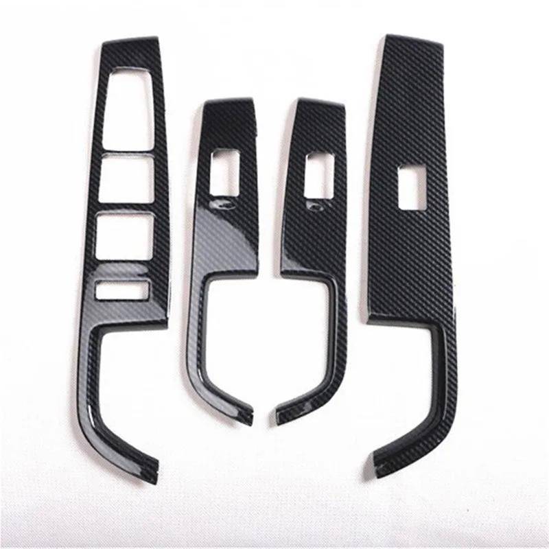 Interieur Dekor ABS Auto Fensterheber Panel Abdeckung Trim Deocration Auto Aufkleber Für Hyundai Für Sonata 9th 2015-2018 Interieur TüRverkleidungen Dekor(RHD) von QFJFBGGH