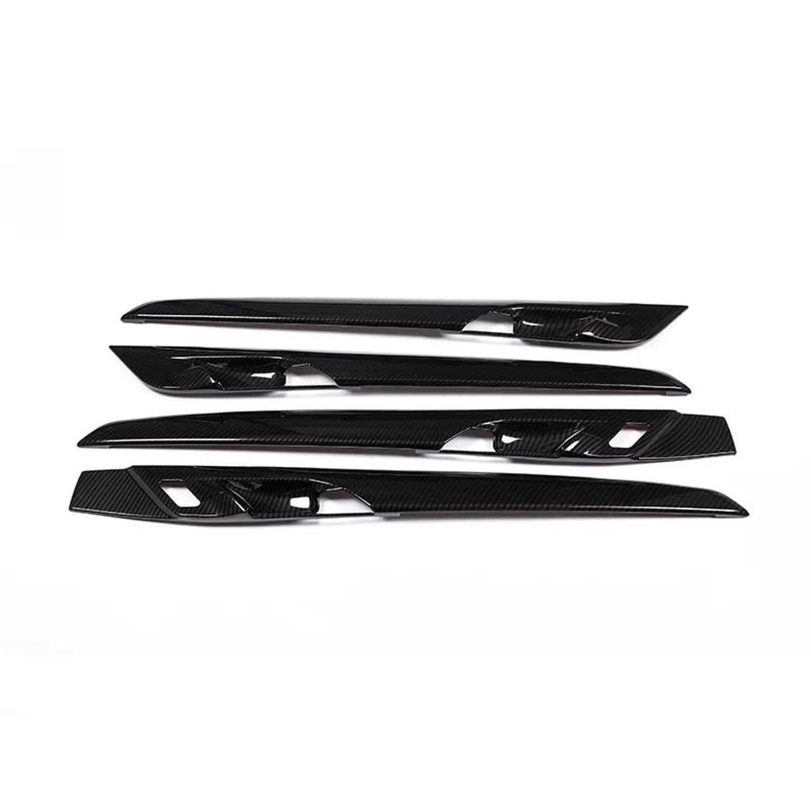 Interieur Dekor ABS Auto Innentür Griff Panel Dekorative Abdeckung Trim Für X1 F48 X2 F47 2016-2021 Auto Innen Interieur TüRverkleidungen Dekor(Carbon Pattern) von QFJFBGGH