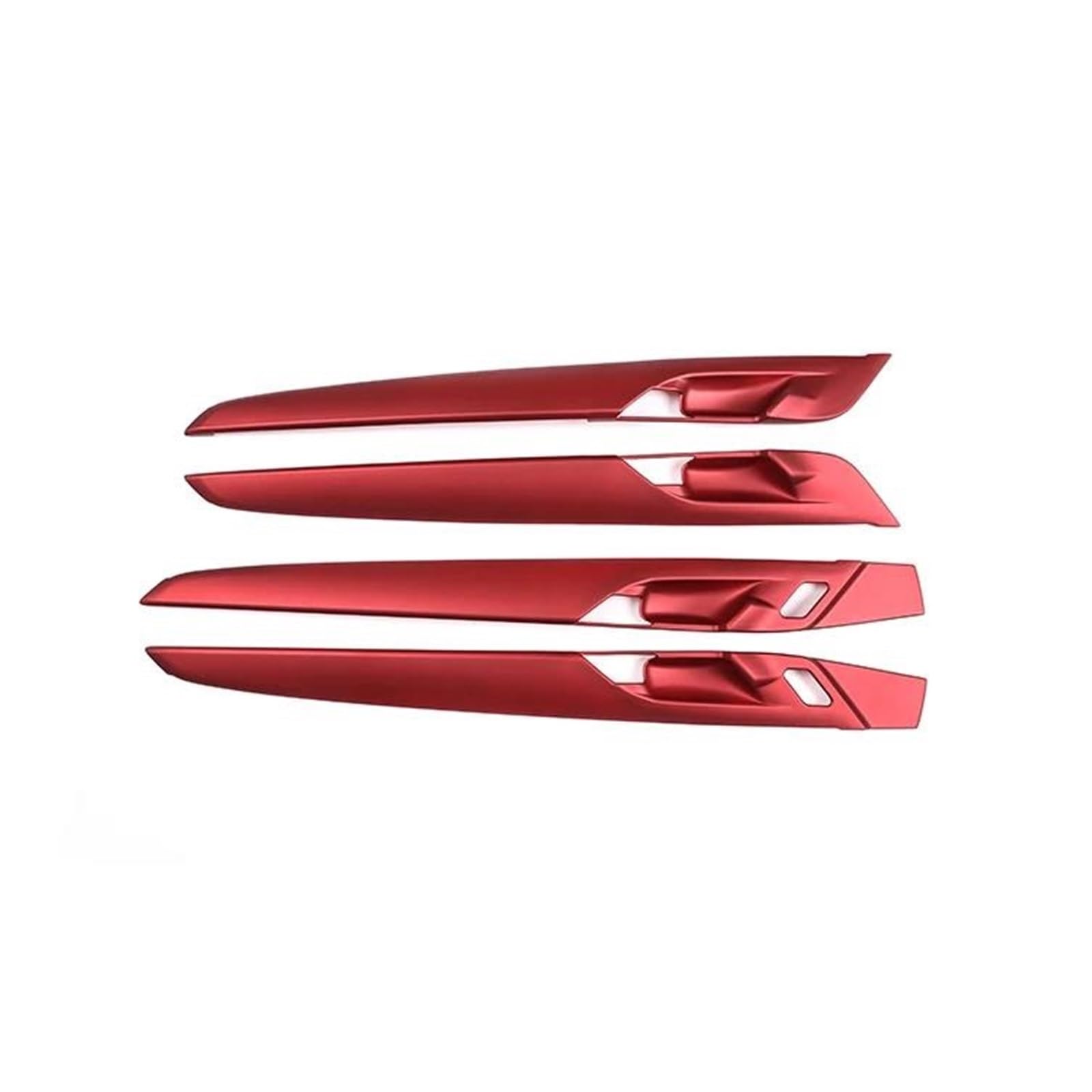 Interieur Dekor ABS Auto Innentür Griff Panel Dekorative Abdeckung Trim Für X1 F48 X2 F47 2016-2021 Auto Innen Interieur TüRverkleidungen Dekor(Rot) von QFJFBGGH