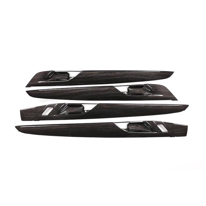 Interieur Dekor ABS Auto Innentür Griff Panel Dekorative Abdeckung Trim Für X1 F48 X2 F47 2016-2021 Auto Innen Interieur TüRverkleidungen Dekor(Wood Grain) von QFJFBGGH