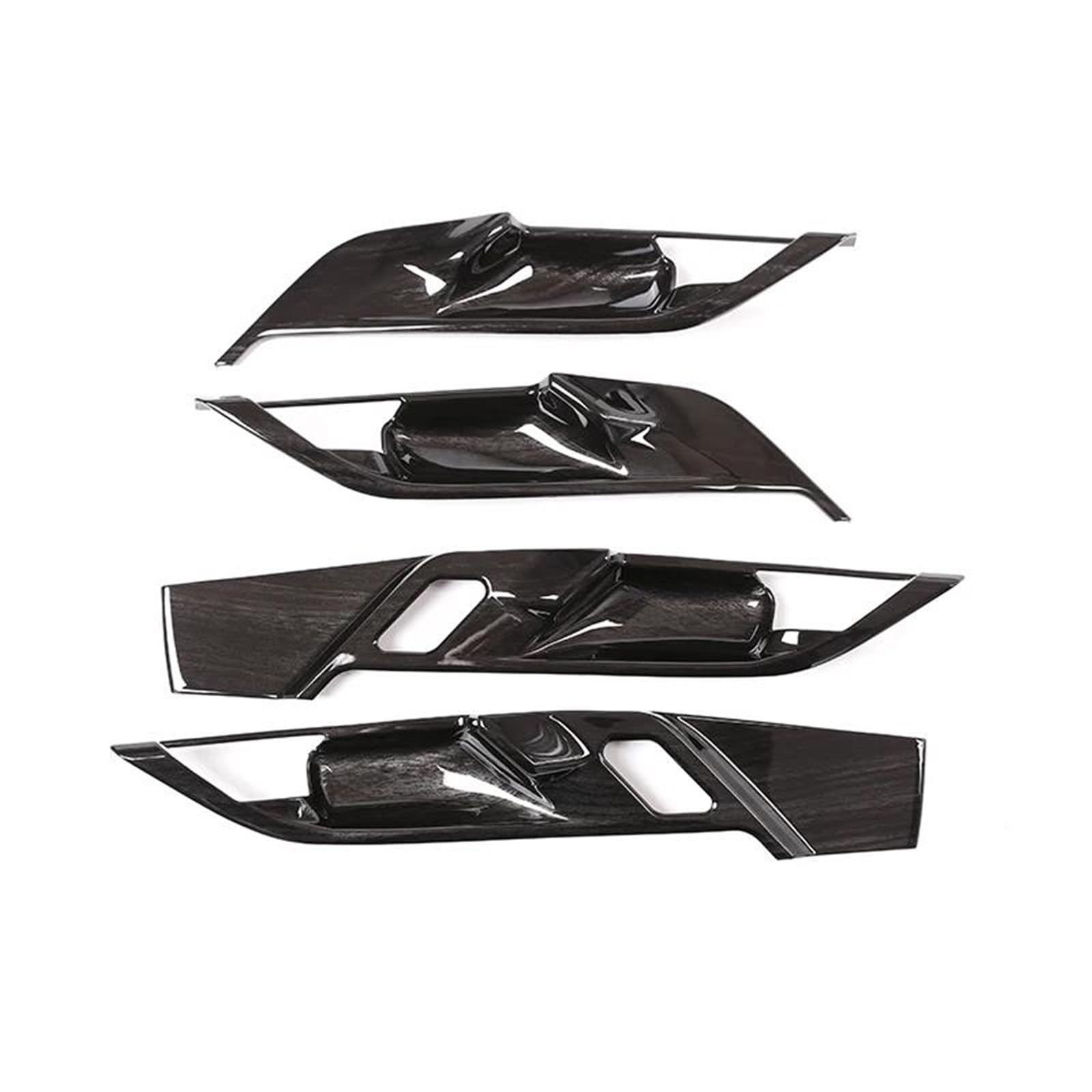 Interieur Dekor ABS Auto Innentürgriff Abdeckung Tür Schüssel Schutz Trim Aufkleber Für X1 F48 X2 F47 2016-2021 Interieur TüRverkleidungen Dekor(Wood Grain) von QFJFBGGH