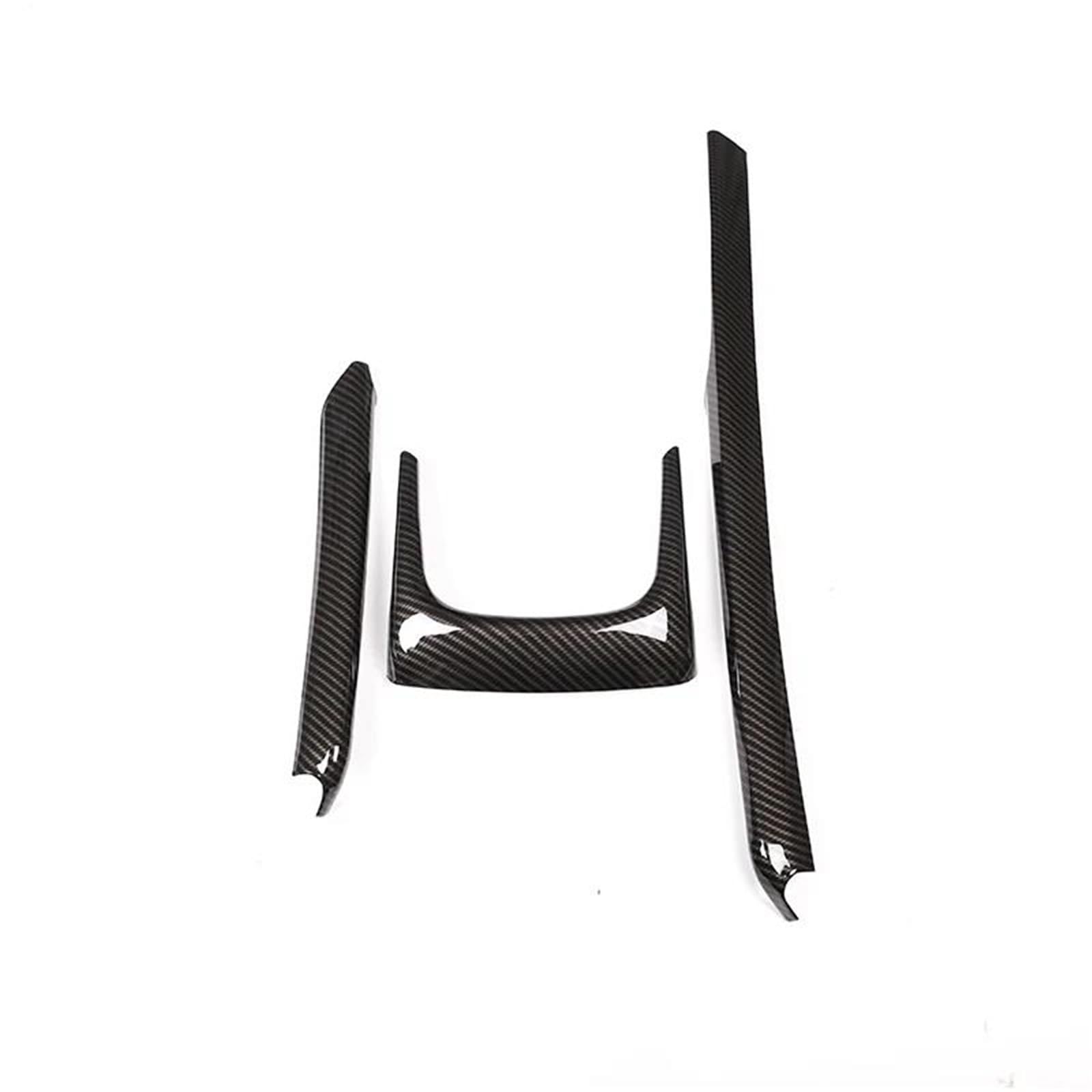 Interieur Dekor ABS Auto Zentrale Steuerung Armlehne Box Seite Dekorative Streifen Für X1 F48 X2 F47 2016-2021 Innen Interieur TüRverkleidungen Dekor(Carbon Pattern) von QFJFBGGH