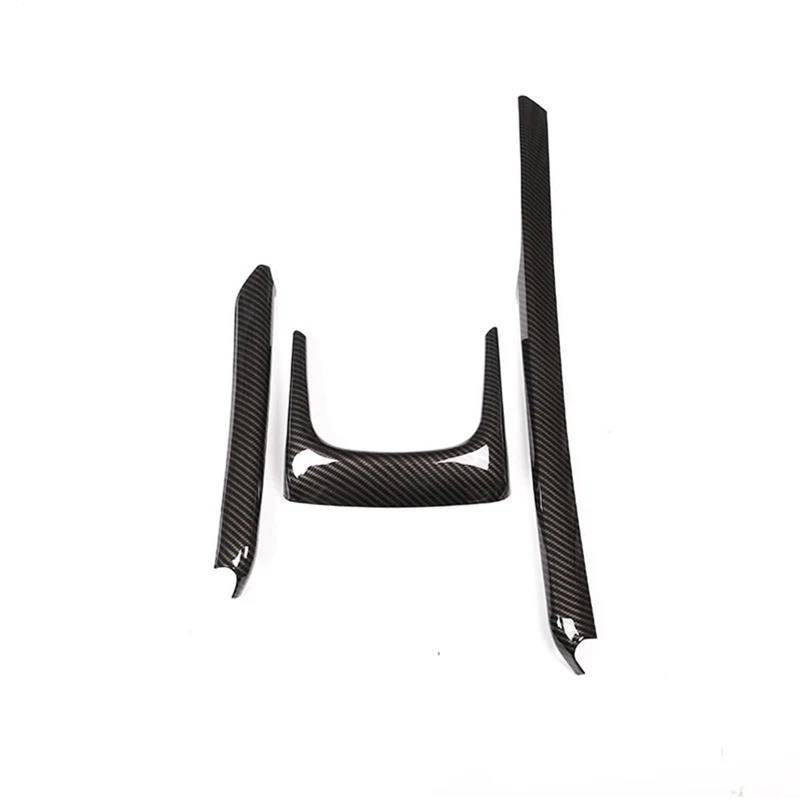 Interieur Dekor ABS Auto Zentrale Steuerung Armlehne Box Seite Dekorative Streifen Für X1 F48 X2 F47 2016-2021 Innen Interieur TüRverkleidungen Dekor(Carbon Pattern) von QFJFBGGH