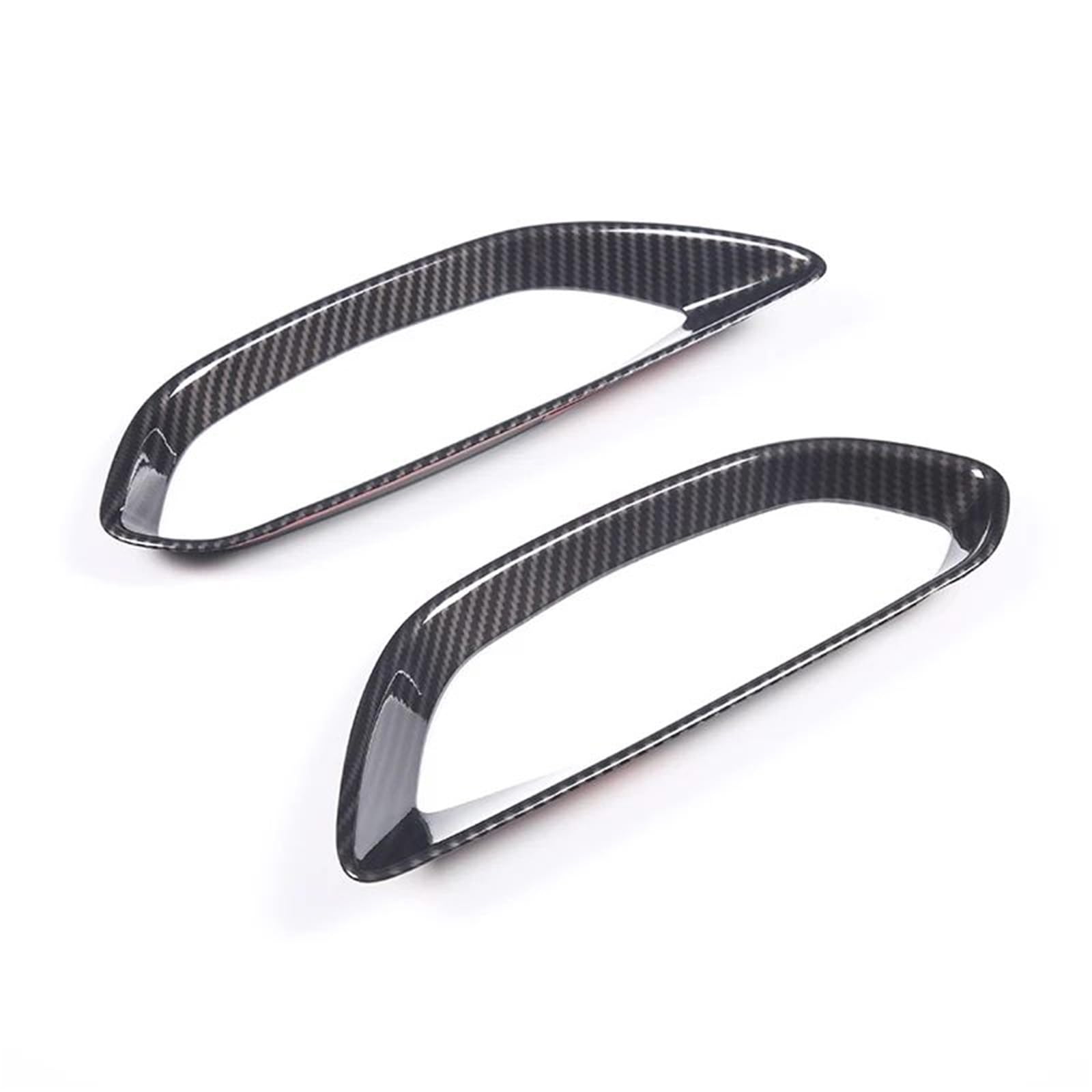 Interieur Dekor ABS Autositzverstellung Schalter Rahmenabdeckung Zieraufkleber Für Chevy Für Corvette C8 2020-2023 Interieur TüRverkleidungen Dekor(Carbon Texture) von QFJFBGGH