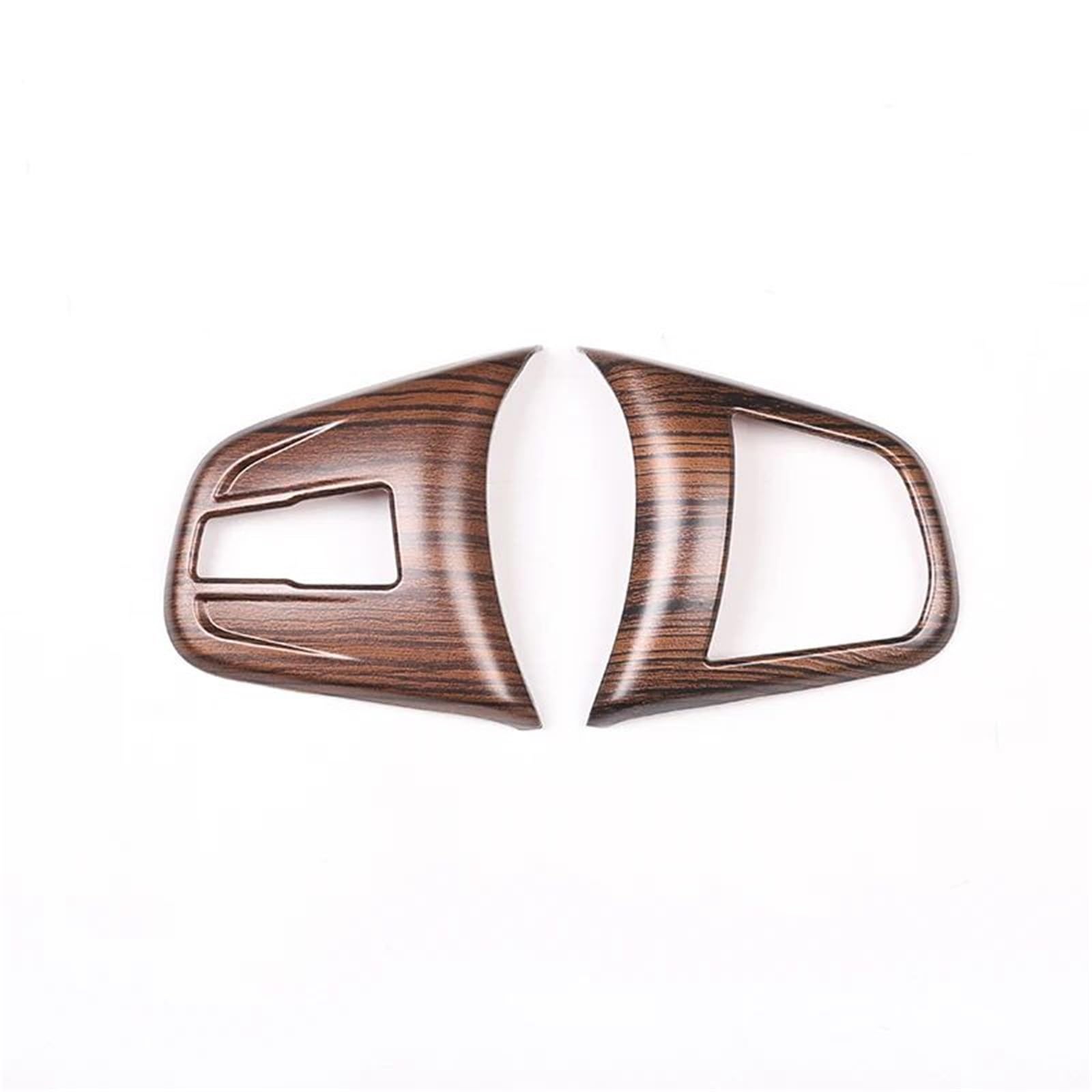 Interieur Dekor ABS Carbon Fiber Stil Für X1 X2 F48 F47 F40 F45 F45 Lenkrad Tasten Rahmen Trim Abdeckung Interieur TüRverkleidungen Dekor(Pine wood grain) von QFJFBGGH
