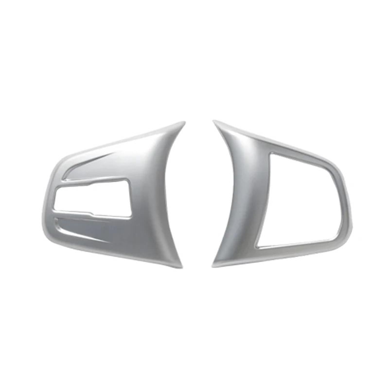Interieur Dekor ABS Carbon Fiber Stil Für X1 X2 F48 F47 F40 F45 F45 Lenkrad Tasten Rahmen Trim Abdeckung Interieur TüRverkleidungen Dekor(Silber) von QFJFBGGH