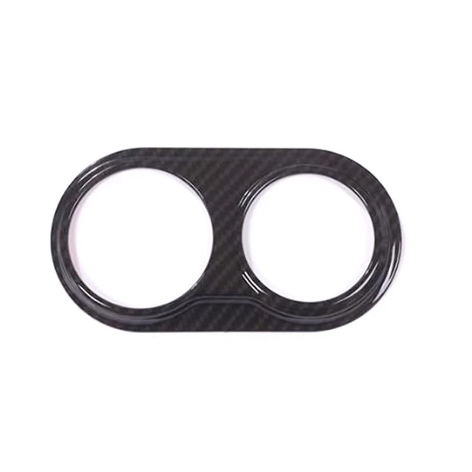 Interieur Dekor ABS Carbon Fiber Texture Chrome Stil Scheinwerfer Schalter Rahmen Abdeckung Trim Aufkleber Für Maserati Für Levante Interieur TüRverkleidungen Dekor(Carbon Texture) von QFJFBGGH