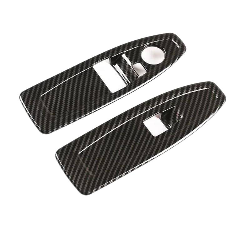 Interieur Dekor ABS Für 1 2 Serie Für F20 F21 F22 F45 F46 2014-2019 Auto Glas Lift Schalter Panel Rahmen Aufkleber Interieur TüRverkleidungen Dekor(Carbon Pattern) von QFJFBGGH