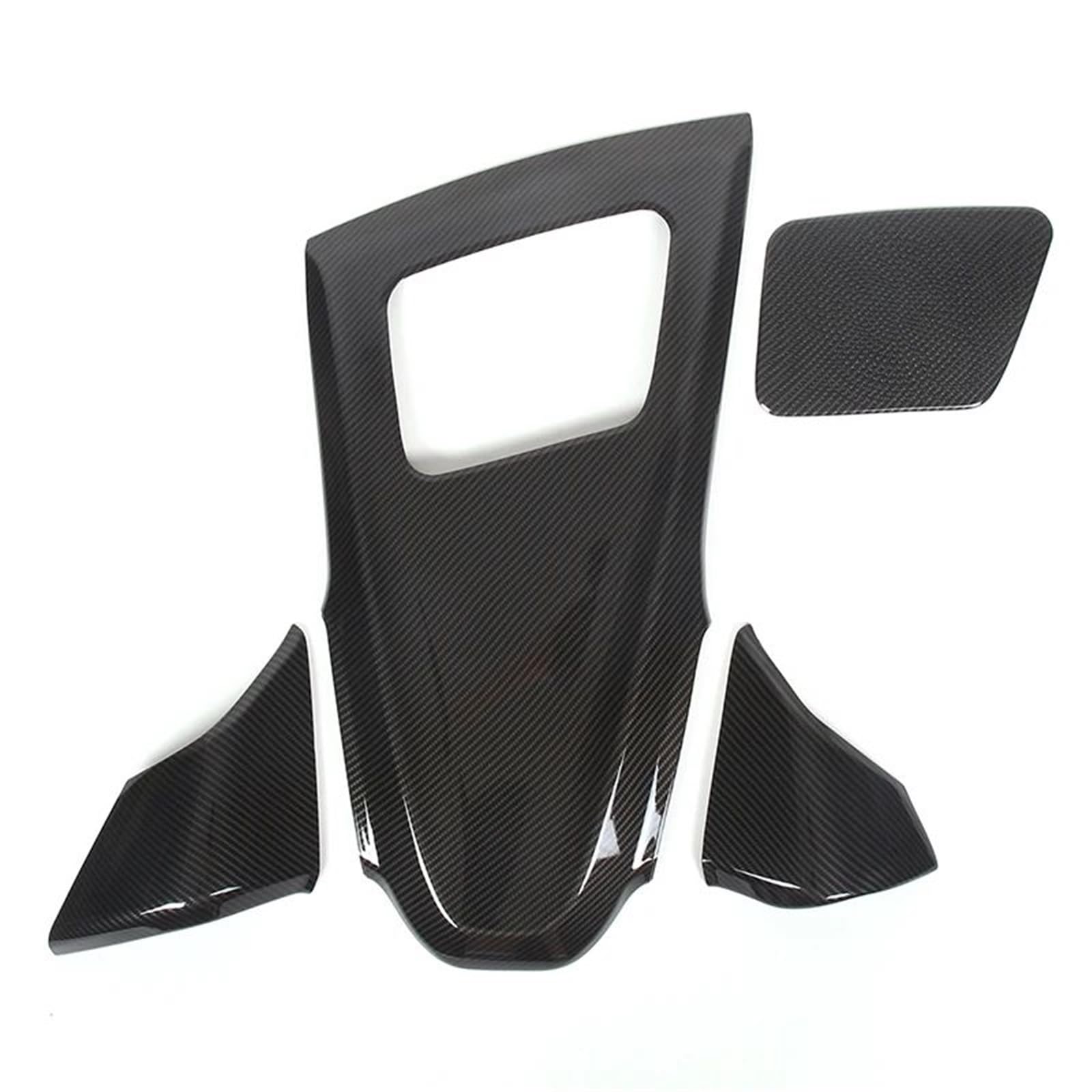 Interieur Dekor ABS Für Corvette Für C8 Coupe Für Z51 2020-2023 Autoinnenraum Auto Armaturenbrett Dekorative Abdeckung Aufkleber Interieur TüRverkleidungen Dekor(Carbon Texture) von QFJFBGGH