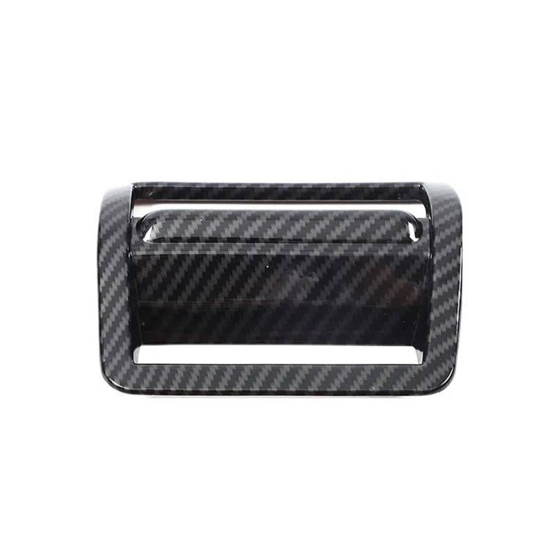Interieur Dekor ABS Für Toyota Für Land Für Cruiser Für Prado 250 LC250 2024+ Auto Scheinwerfer Schalter Rahmen Aufkleber 1Pcs Interieur TüRverkleidungen Dekor(Carbon Pattern) von QFJFBGGH
