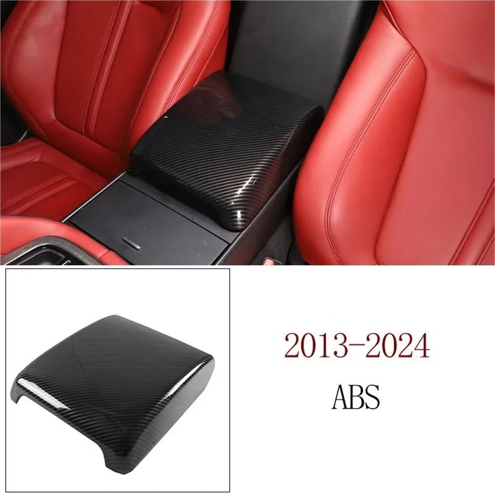 Interieur Dekor ABS-Kohlefaser-Textur Für Jaguar Für F-TYPE 2013–2024 Innenausstattung Schaltkonsolen-Dekorationsabdeckung Interieur TüRverkleidungen Dekor(Carbon Texture 4) von QFJFBGGH