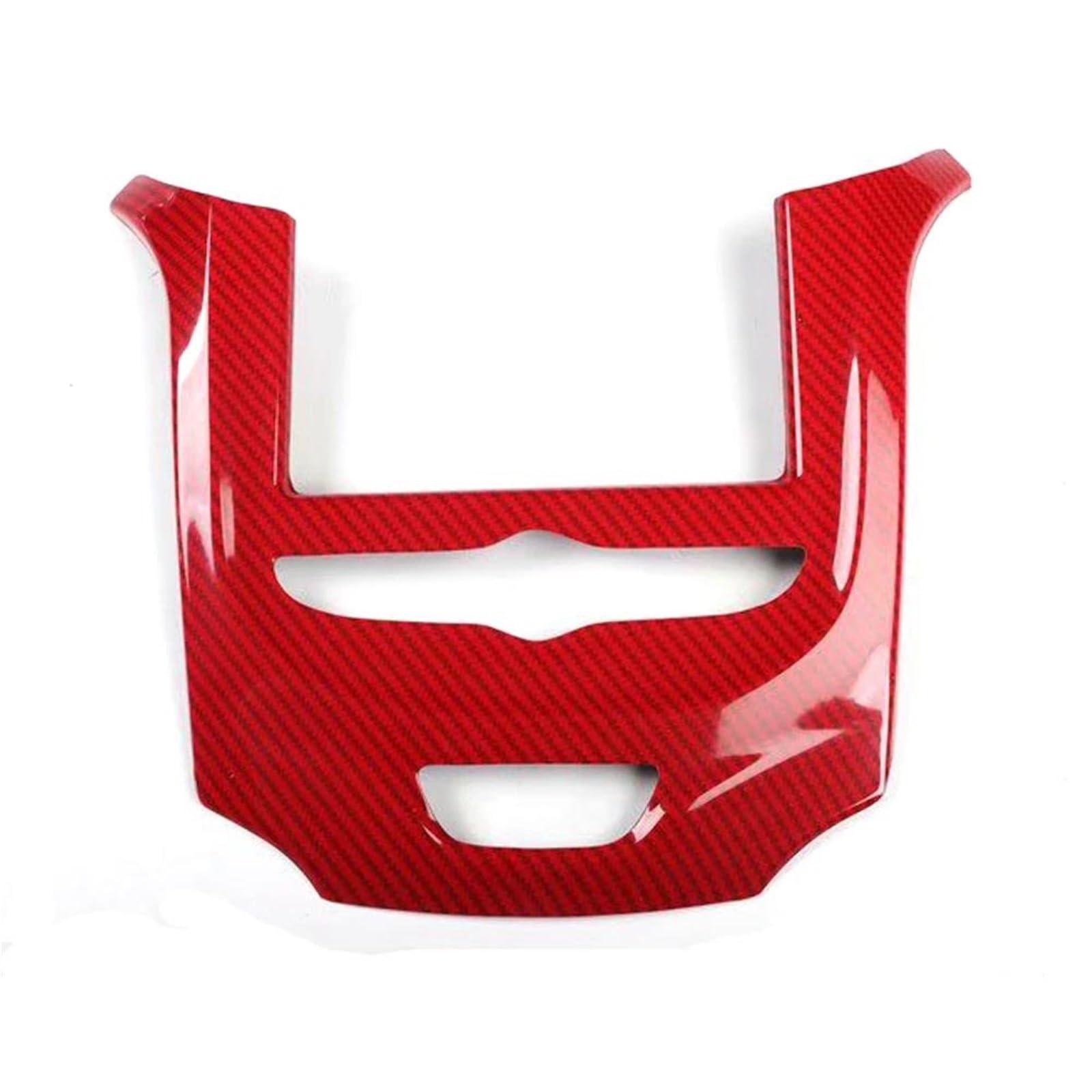 Interieur Dekor Auto-Armaturenbrett Mittelkonsole Abdeckung Rahmen Aufkleber Für Chevy Für Cruze 2017-2019 Innenzubehör Interieur TüRverkleidungen Dekor(Carbon Red) von QFJFBGGH