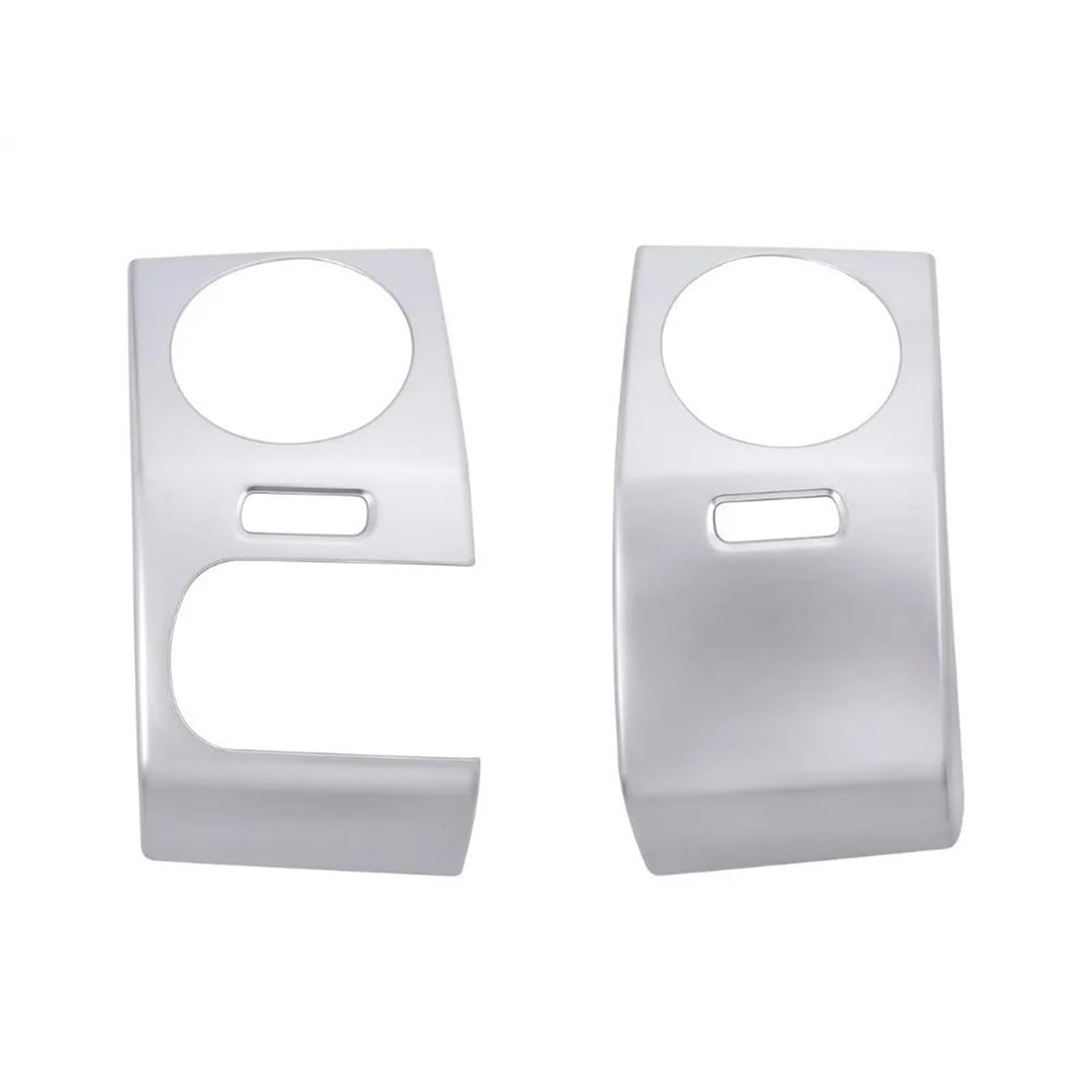Interieur Dekor Auto Armaturenbrett Seite Klimaanlage Vent Abdeckung Trim Panel Aufkleber Für Land Für Rover Für Discovery 4 Interieur TüRverkleidungen Dekor(Silber) von QFJFBGGH